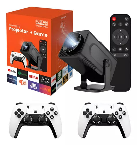 📽️Proyector 4K HY320 + ARCADE RETRO GRATIS! 🎮
