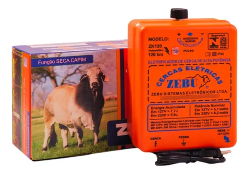 Eletrificador De Cerca Elétrica Rural 120km-2