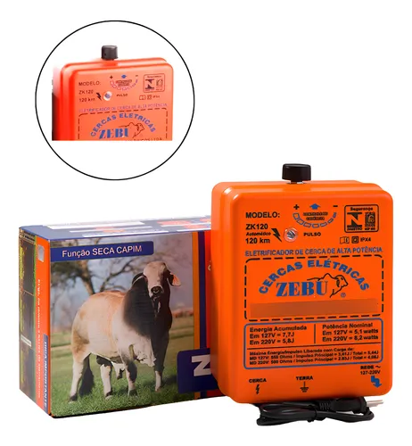 Eletrificador De Cerca Elétrica Rural 120km