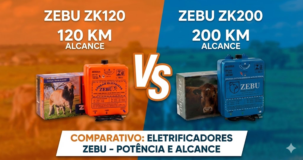 Eletrificador de Cerca Zebu